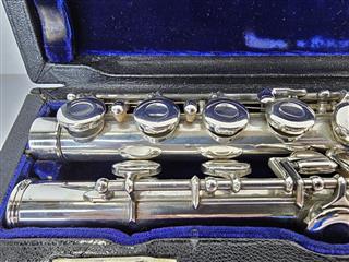1968 WM S Haynes 440hz Silver Commerical Flute